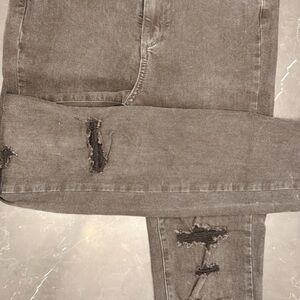 PAIGE Hoxton Crop Roll Up Jeans